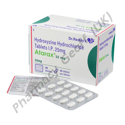 Atarax (Hydroxyzine Hydrochloride) - 25mg (15 Tablets)