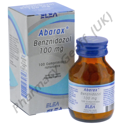 Abarax (Benznidazol) - 100mg (100 Tablets)