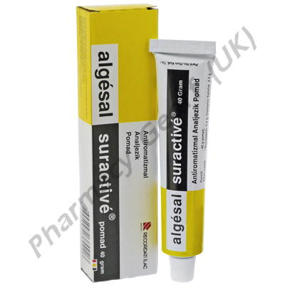 Algesal Suractive Pomad (Diethylamine Salicylate/Nopoxamine) - 10%/1% (40g Tube)