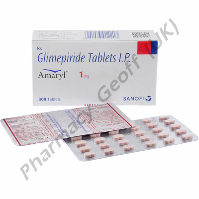 Amaryl (Glimepiride) - 1mg (30 Tablets)