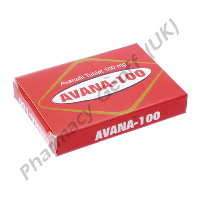 Avana-100 (Avanafil) - 100mg (4 Tablets)
