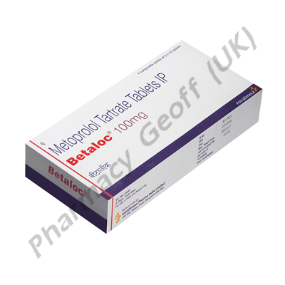 Betaloc (Metoprolol Tartrate) - 100mg (10 Tablets)