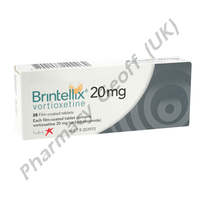 Brintellix (Vortioxetine) - 20mg (28 Tablets)