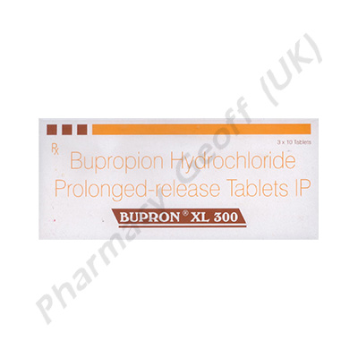 Bupron XL (Bupropion Hydrochloride) - 300mg (30 Tablets)