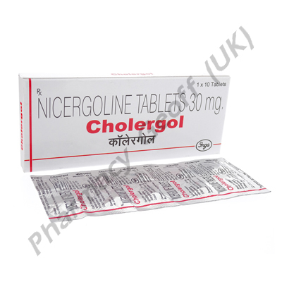 Cholergol (Nicergoline) - 30mg (10 Tablets)
