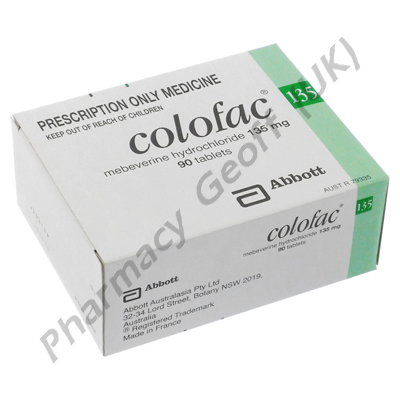 Colofac (Mebeverine Hydrochloride) - 135mg (90 Tablets)