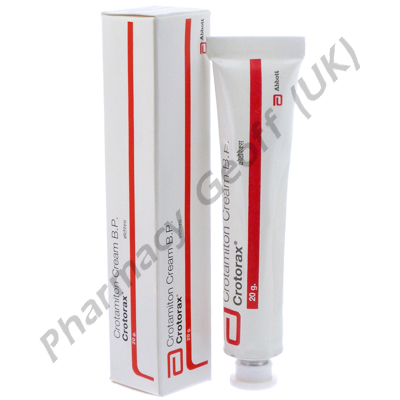 Crotorax Cream (Crotamiton)  10% w/w (20g Tube)