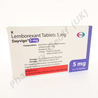 Dayvigo (Lemborexant) - 5mg (28 Tablets)