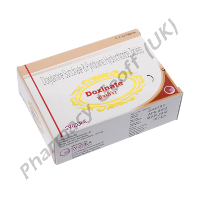 Doxinate (Doxylamine Succinate/Pyridoxine Hydrochloride) - 10mg/10mg (30 Tablets)