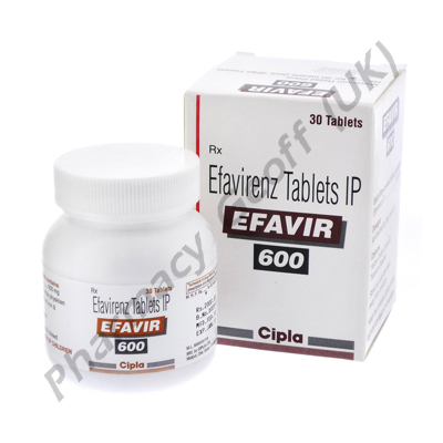 Efavir (Efavirenz) - 600mg (30 Tablets)