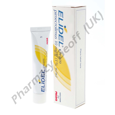 Elidel Cream (Pimecrolimus) - 1% (15g Tube)