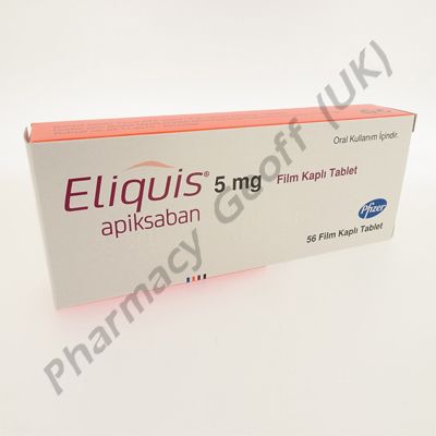 Eliquis (Apixaban) 5mg (56 Tablets)