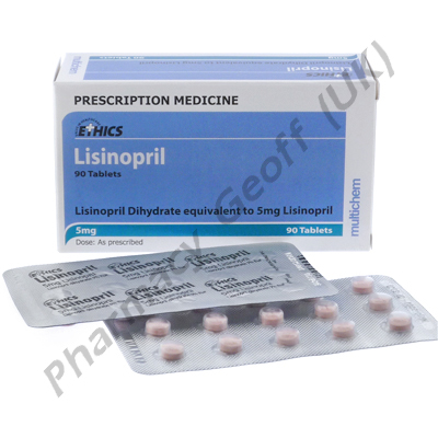 Ethics Lisinopril (Lisinopril) - 5mg (90 Tablets)