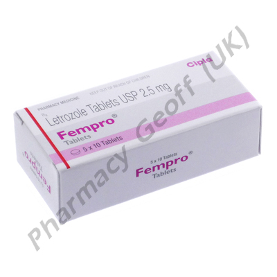 Fempro (Letrozole) - 2.5mg (10 Tablets)