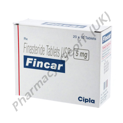 Fincar (Finasteride) - 5mg (10 Tablets)