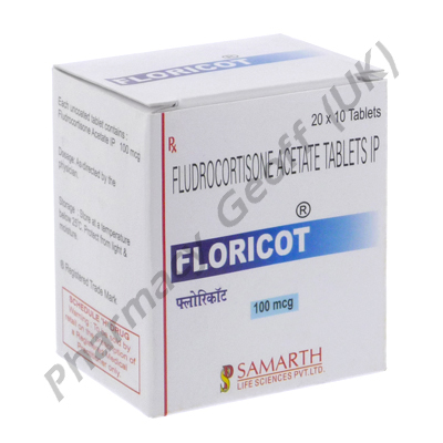 Floricot (Fludrocortisone) - 100mcg (10 Tablets)