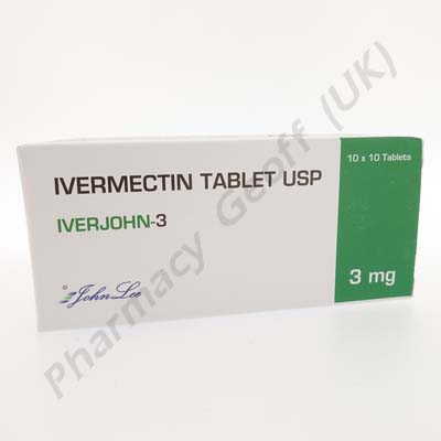 Iverjohn-3 (Ivermectin) - 3mg (100 Tablets)