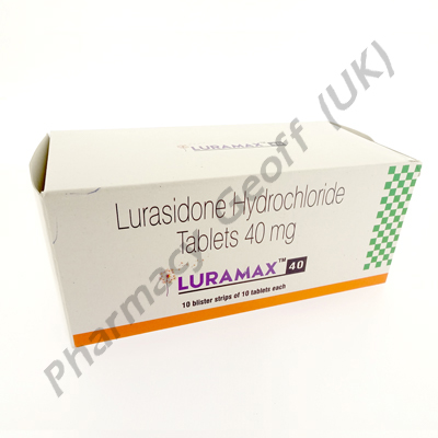 Luramax (Lurasidone Hydrochloride) - 40mg (10 x 10 Tablets)