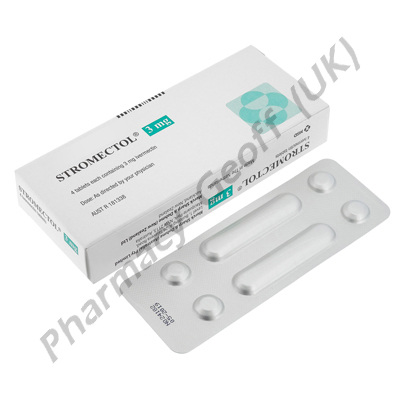 Stromectol (Ivermectin) - 3mg (4 Tablets)