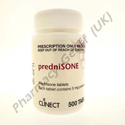Prednisone (Prednisone) - 5mg (500 Tablets)