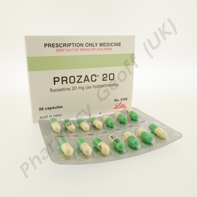 Prozac (Fluoxetine) - 20mg (28 Capsules)