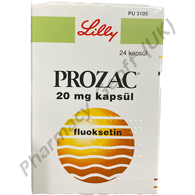 Prozac (Fluoxetine) - 20mg (24 capsules) (Turkish)