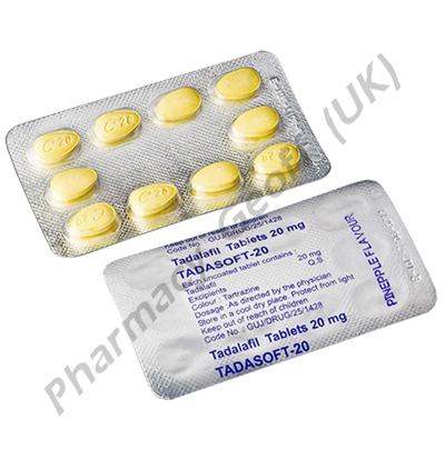 Tadasoft (Generic Cialis) - 20mg (10 Chewable Tablets)