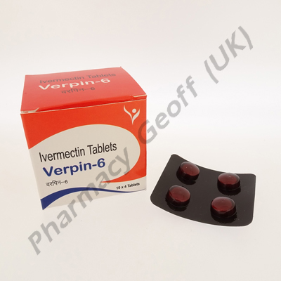 Verpin-6 (Ivermectin) - 6mg (10 x 4 Tablets)