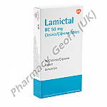 Lamictal DC (Lamotrigine) - 50mg (30 Tablets)