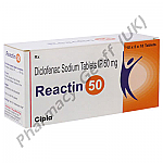 Reactin-50 (Diclofenac Sodium) - 50mg (10 Tablets)