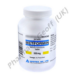 Metformin Hydrochloride (Apo-Metformin) - 500mg (500 tablets)