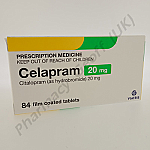 Celapram (Citalopram Hydrobromide) - 20mg (84 Tablets)