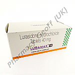 Luramax (Lurasidone Hydrochloride) - 40mg (10 x 10 Tablets)