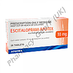 Escitalopram-Apotex (Escitalopram) - 10mg (28 Tablets)