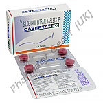 Caverta (Sildenafil Citrate) - 100mg (4 Tablets)