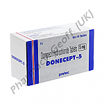 Donecept (Donepezil Hydrochloride) - 5mg (10 Tablets)