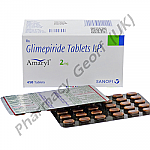 Amaryl (Glimepiride) - 2mg (30 Tablets)