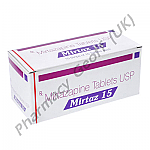 Mirtazapine (Mirtaz) - 15mg (10 Tablets)