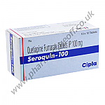 Quetiapine (Seroquin) - 100mg (10 Tablets)