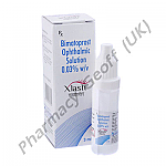 X-Lash (Bimatoprost Ophthalmic Solution) - 0.03% (3mL) + 1 Applicator Brush