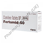 Clomifene (Fertomid) - 50mg (10 Tablets)