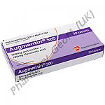 Augmentin (Amoxicillin Trihydrate/Potassium Clavulanate) - 500mg/125mg (20 Tablets)