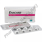 Enacard (Enalapril Maleate) - 5mg (28 Tablets)