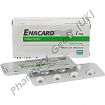 Enacard (Enalapril Maleate) - 1mg (28 Tablets)