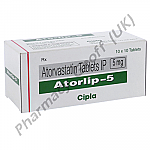 Atorlip (Atorvastatin Calcium) - 5mg (30 Tablets)