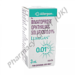 Bimatoprost Eye Drops (Lumigan) - 0.1mg/mL (3mL)