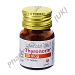 Thyronorm (Thyroxine Sodium) - 25mcg (100 Tablets)