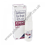 Gatifloxacin Eye Drops (Zigat) - 3mg (5mL Bottle)
