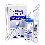 Ceftriaxone Injection (Oframax) - 1gm (10ml)
