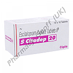 Escitalopram (S Citadep) - 20mg (10 Tablets)